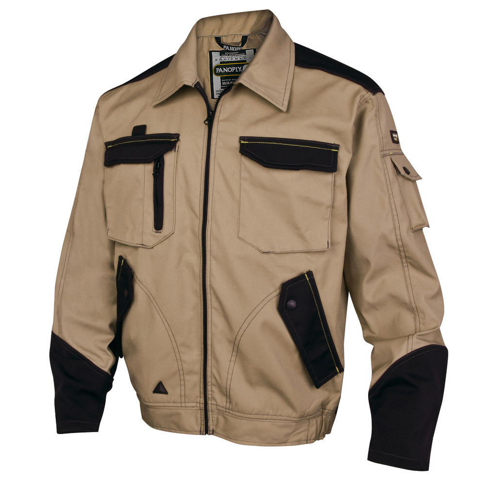 Veste de travail beige et noir Mach 5 DeltaPlus, taille S