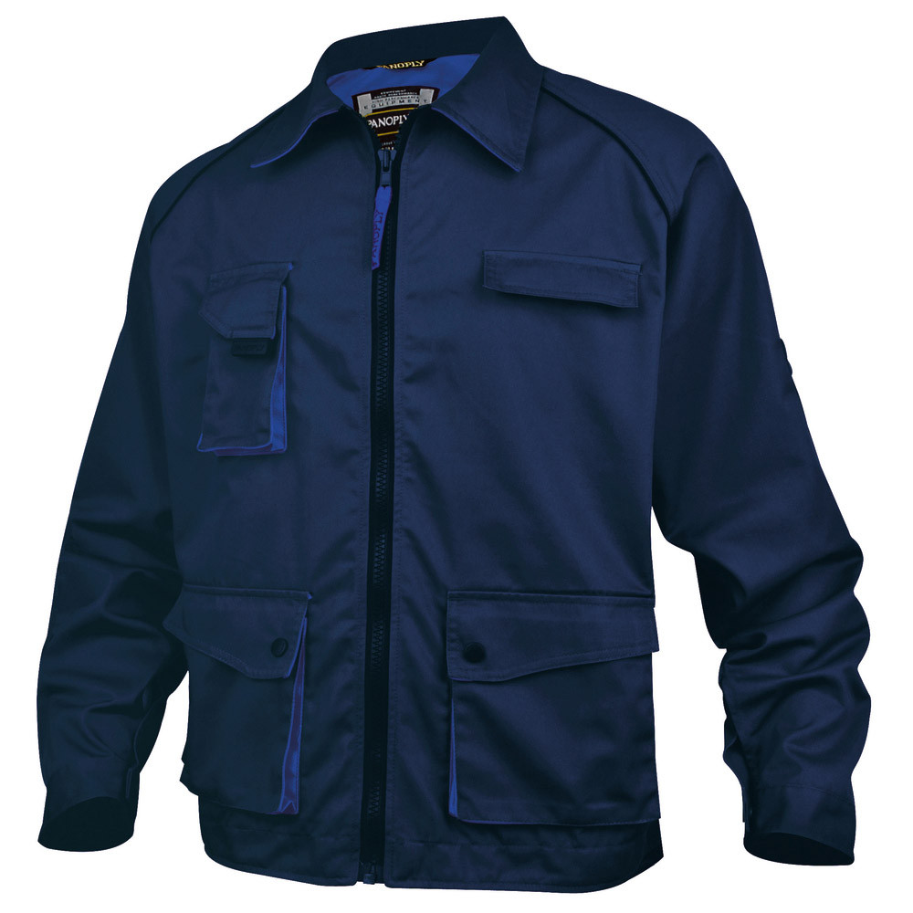 Veste de travail bleu marine et bleu roi Mach 2 DeltaPlus, taille S