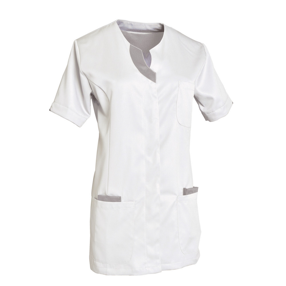 Tunique chasuble femme Lila premium lyocell blanche, taille 2