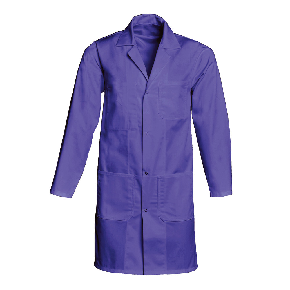 Blouse homme manches longues polycoton bleu Bugatti, taille 40 / 42