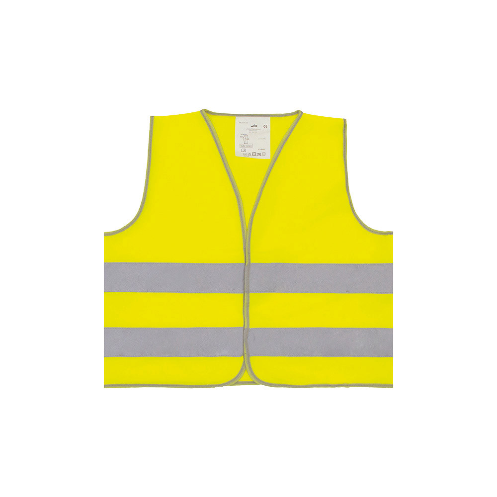 Gilet de signalisation enfant jaune