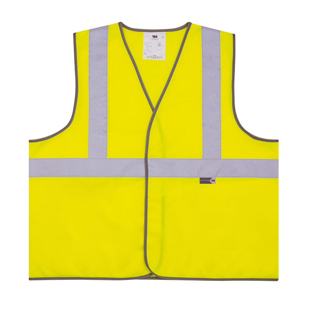 Gilet de signalisation 3 bandes jaune XL