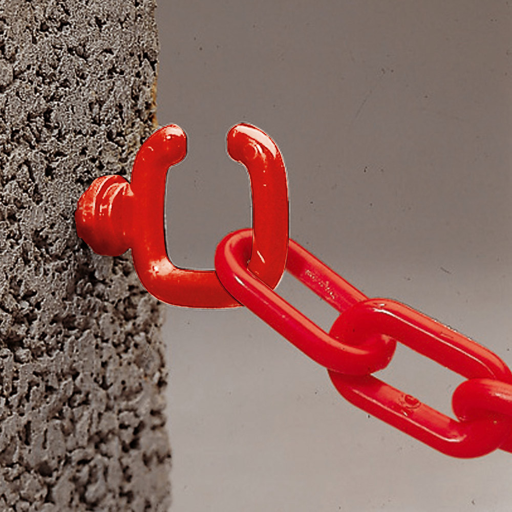 2 anneaux à vis rouges