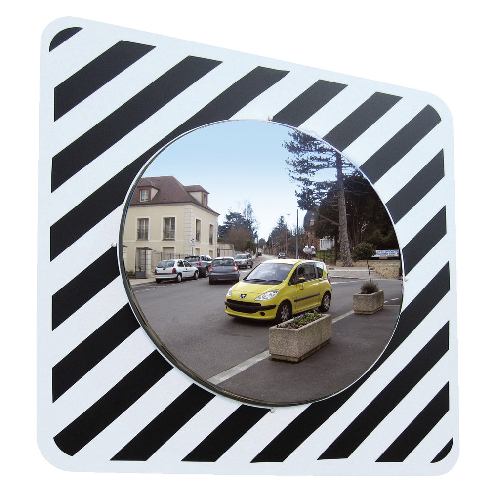 Miroir d'agglomération Vialux® inox ø 60cm