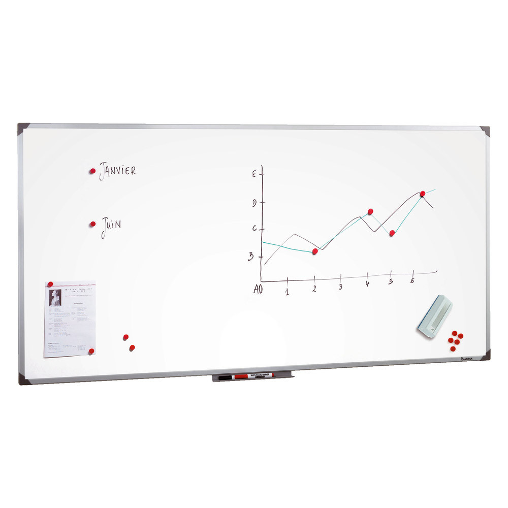 Tableau blanc émaillé 90 x 120 cm