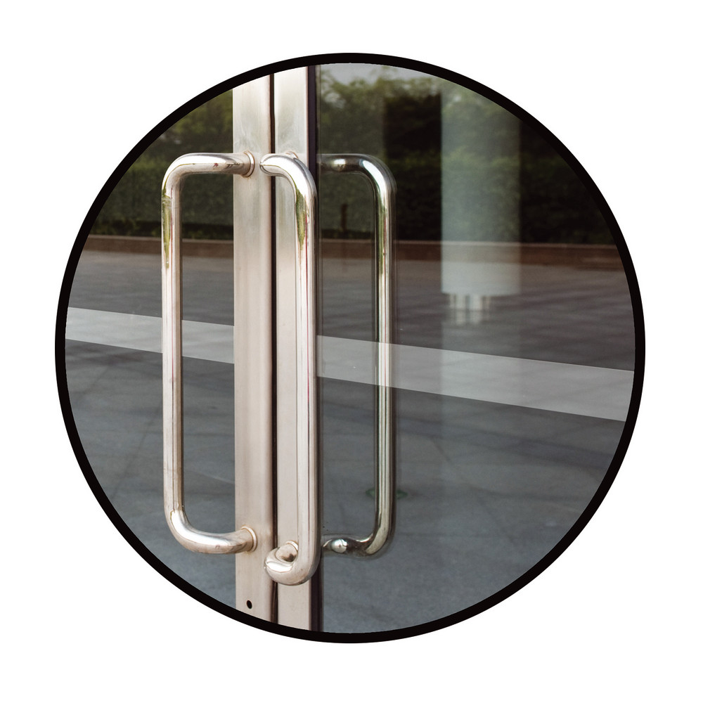 Sticker de signalisation des vitres Take Care by CEP 50 x 5000 mm