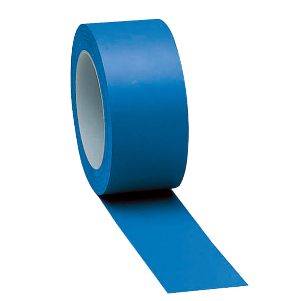 3 rouleaux de bande adhésive de marquage des sols uni bleu