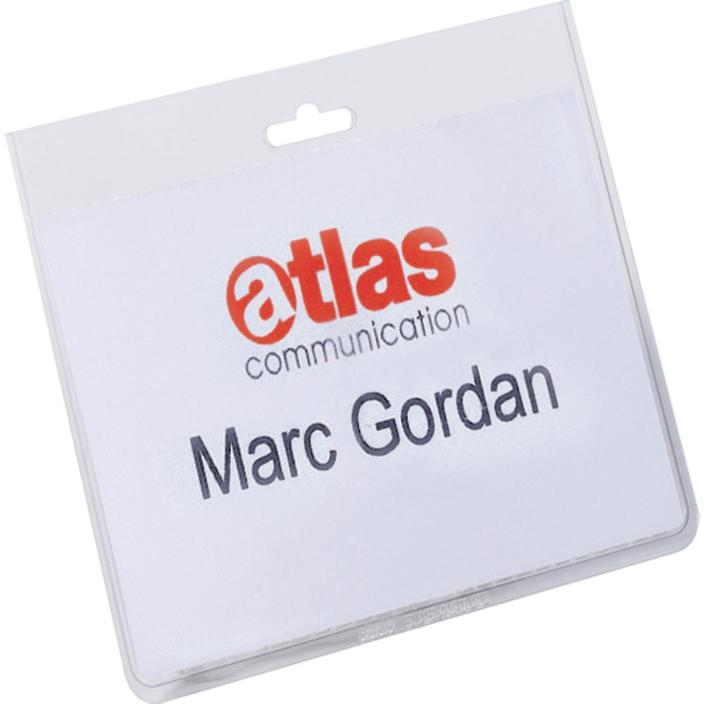 20 pochettes porte-badge