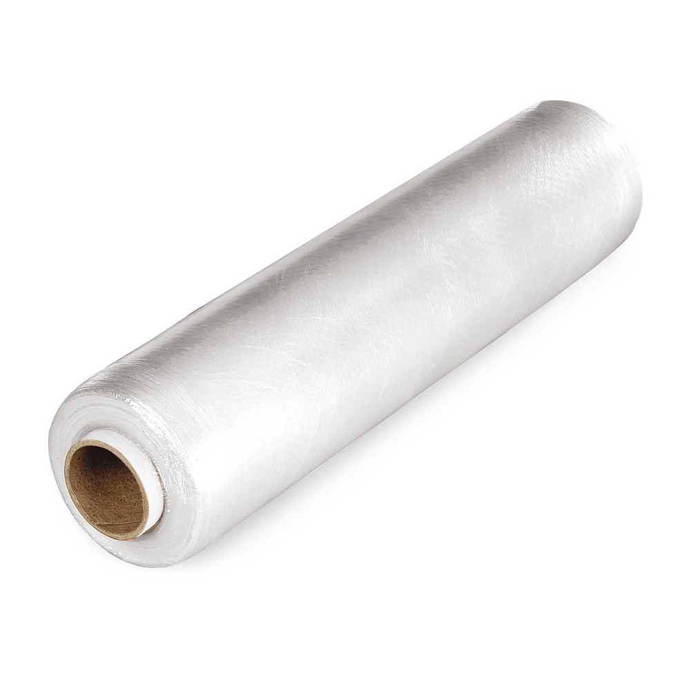 6 bobines de film pré-étiré cast transparent 300 m x 430 mm