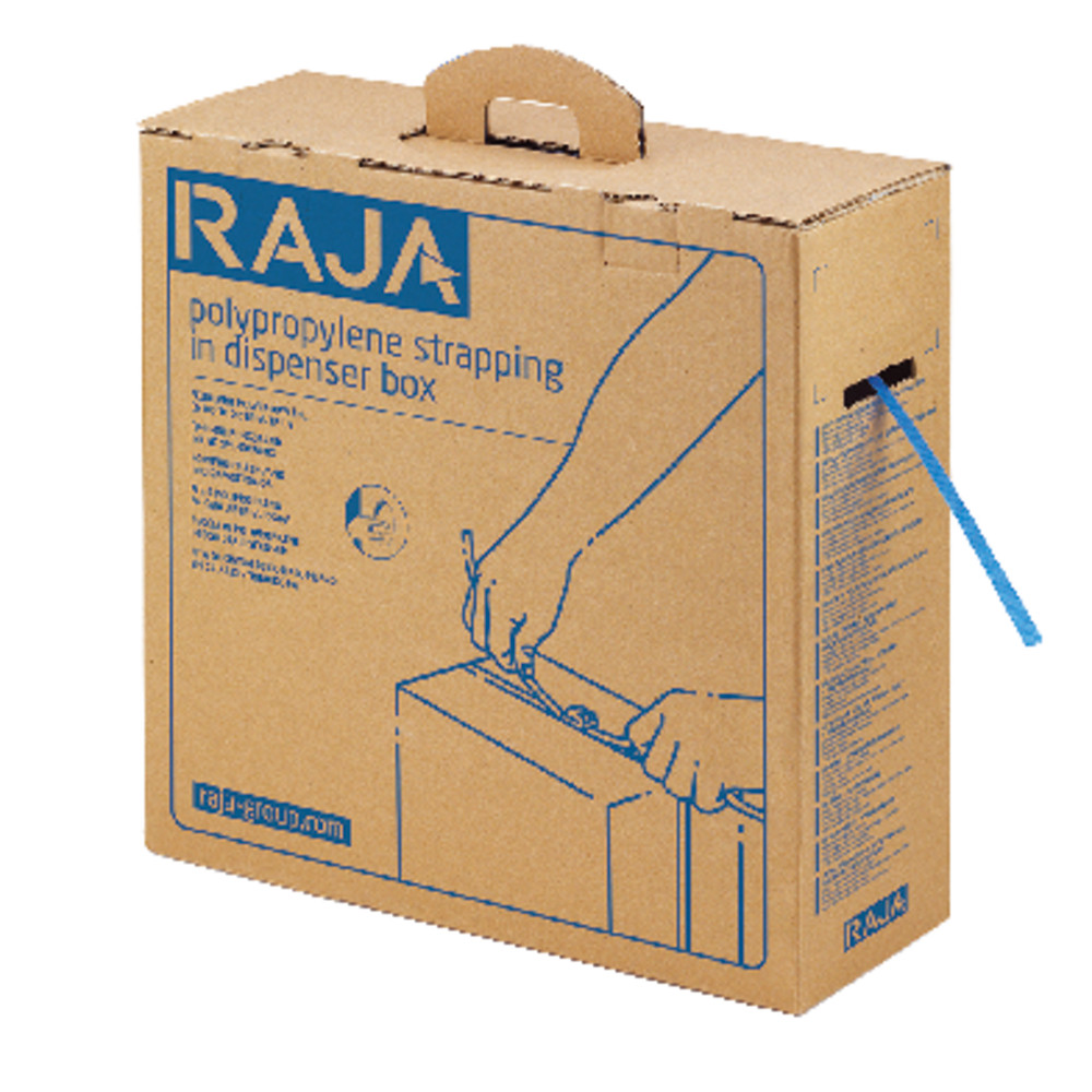 Boîte distributrice de feuillard en polypropylène