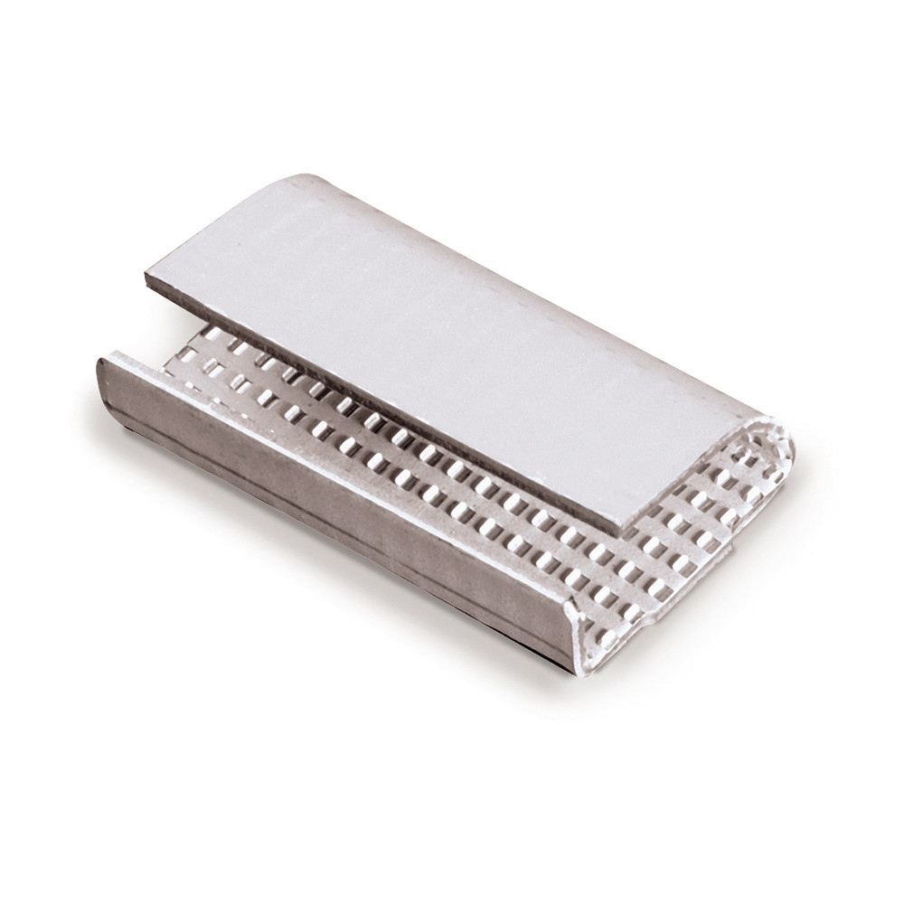 1000 chapes KO métal semi-ouvertes à picots 13 mm