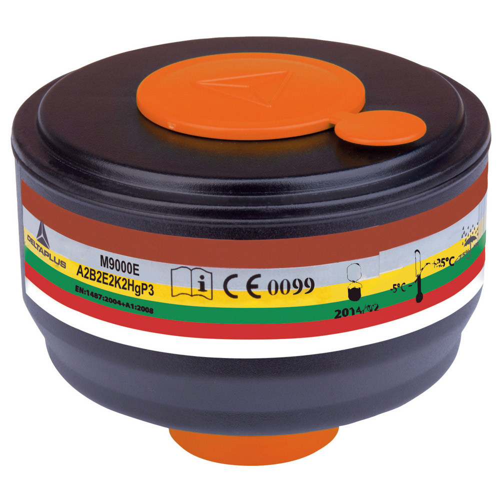 4 cartouches filtrantes A2, B2, E2, K2, P3 pour masque Galaxy