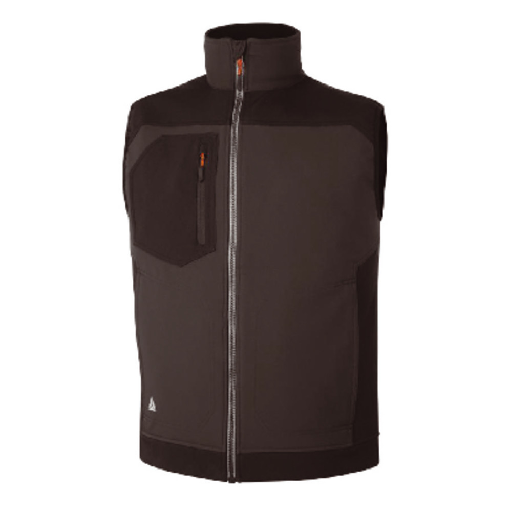Gilet Holen, coloris noir et gris, taille M