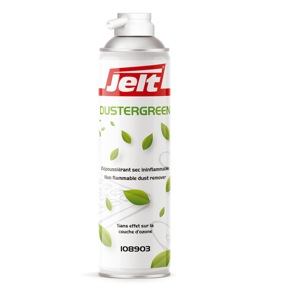 Aérosol de 650 ml dépoussiérant Dustergreen Jelt