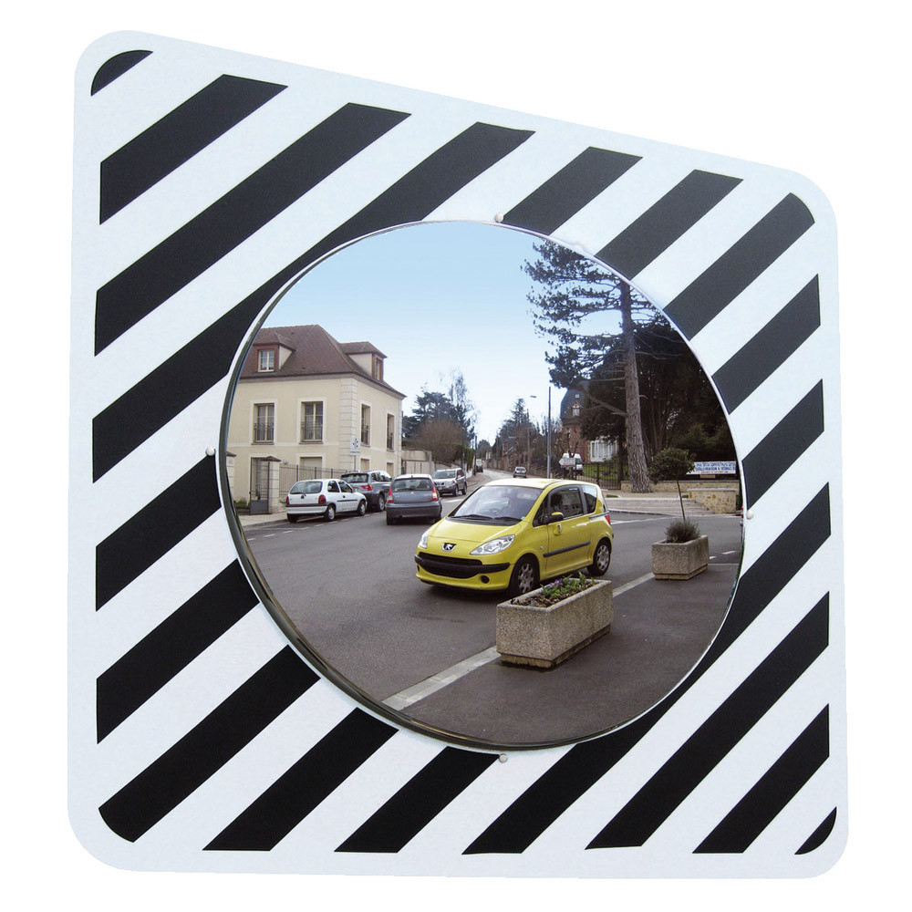 Miroir d'agglomération Vialux® en polymir ø 60 cm