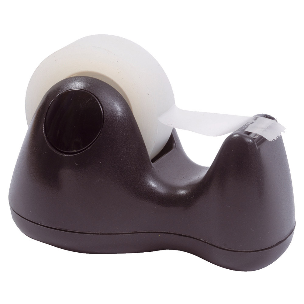 Dévidoir de bureau en ABS pour rouleaux 33 m Alba coloris noir