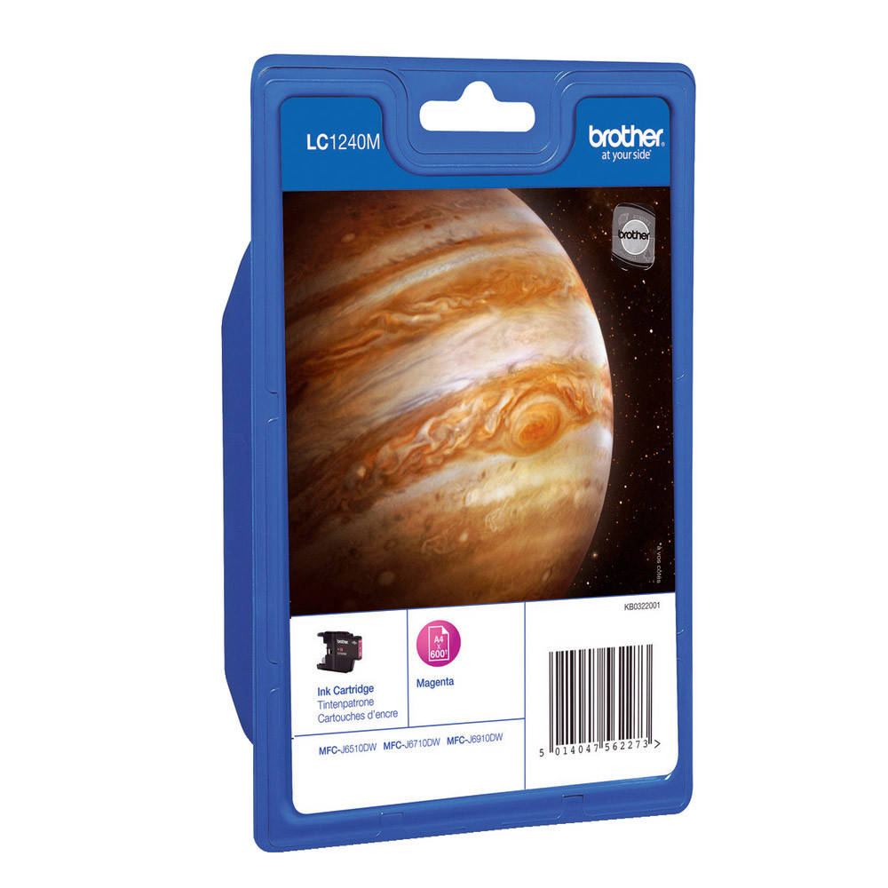 Cartouche Brother LC1240M magenta pour imprimantes jet d'encre