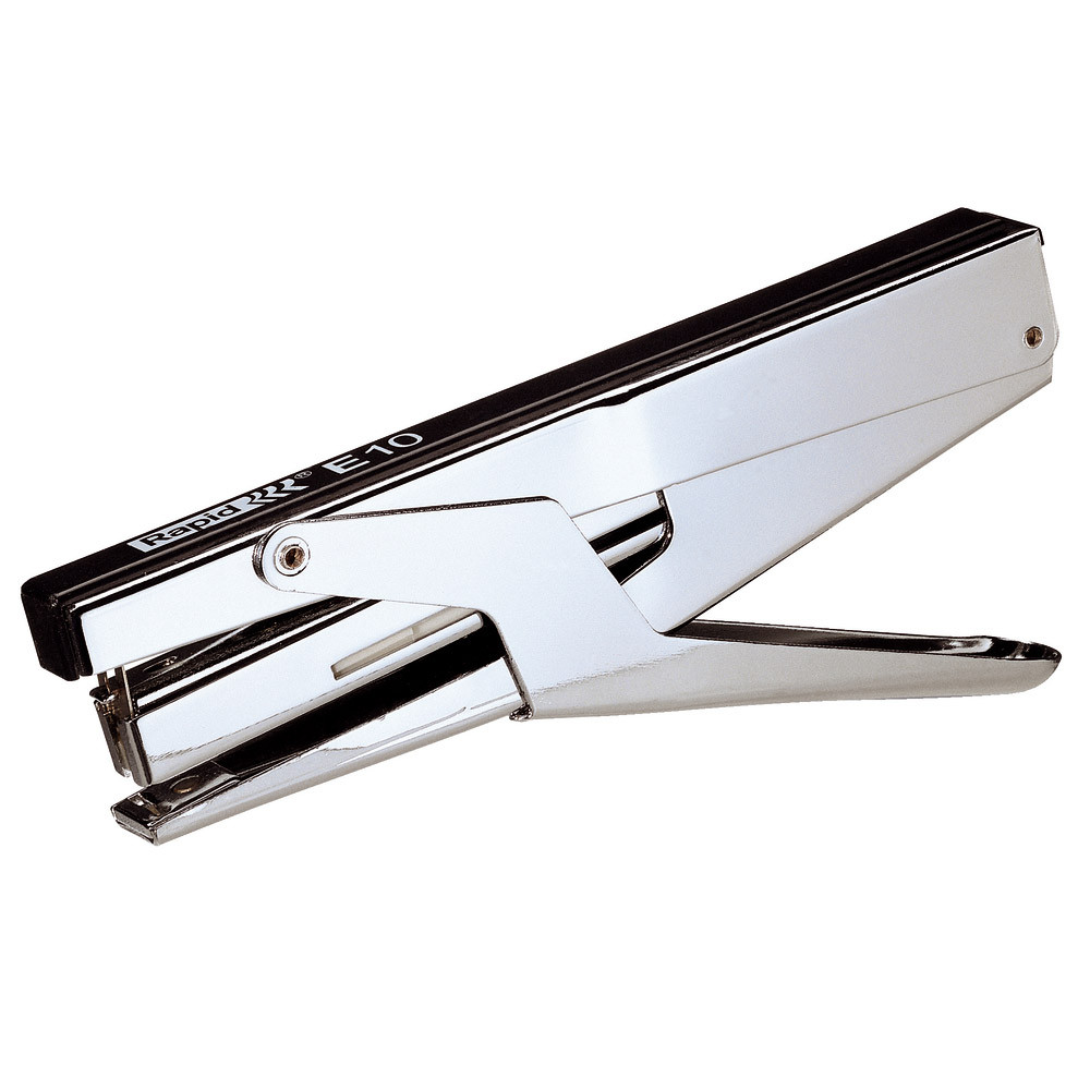 Agrafeuse E10 Rapid coloris noir/argent