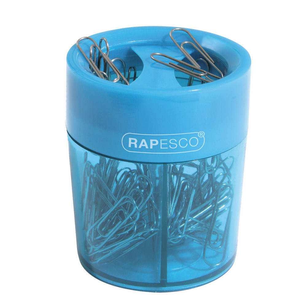 Distributeur de trombones magnétique avec 100 trombones Rapesco