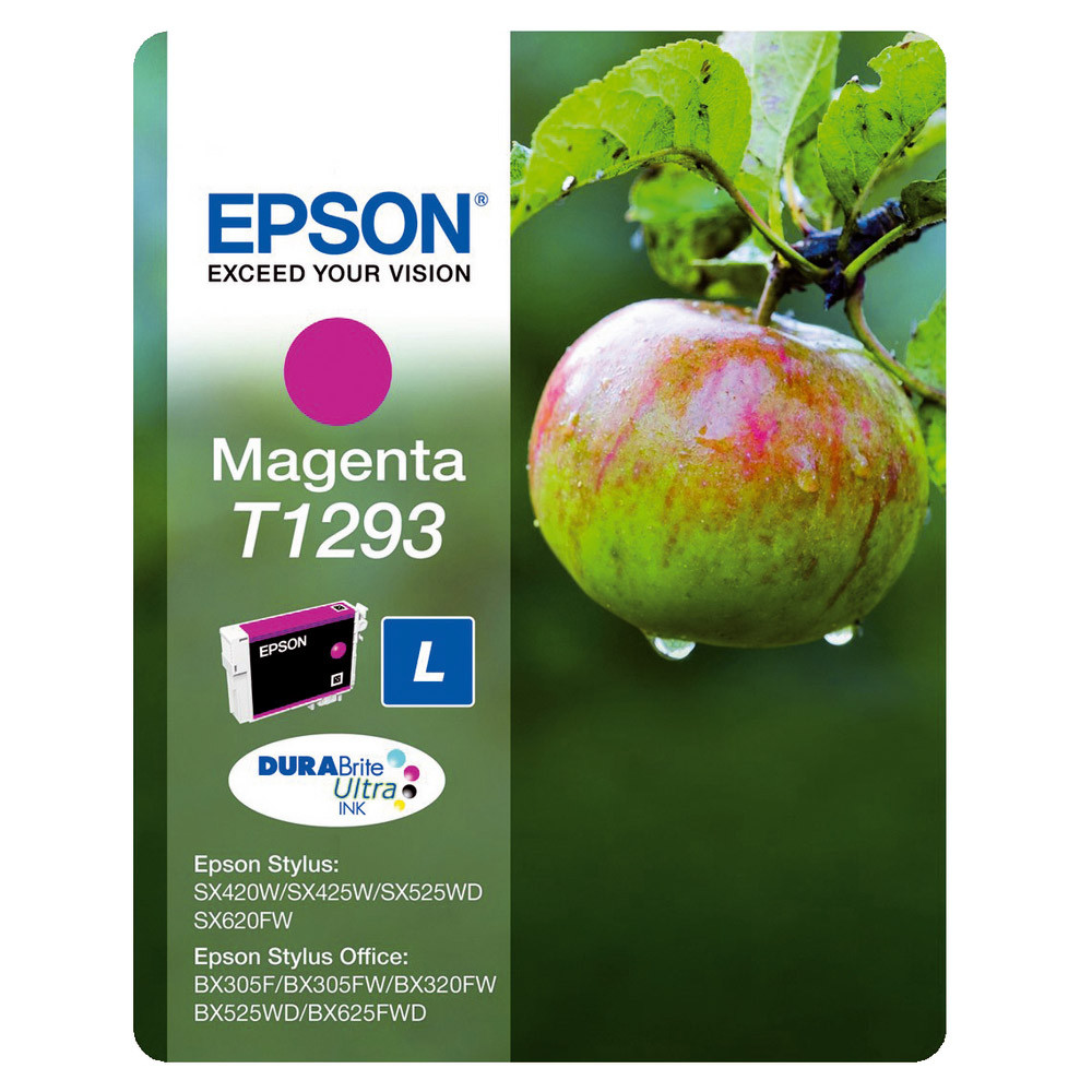 Cartouche Epson T1293 magenta pour imprimantes jet d'encre