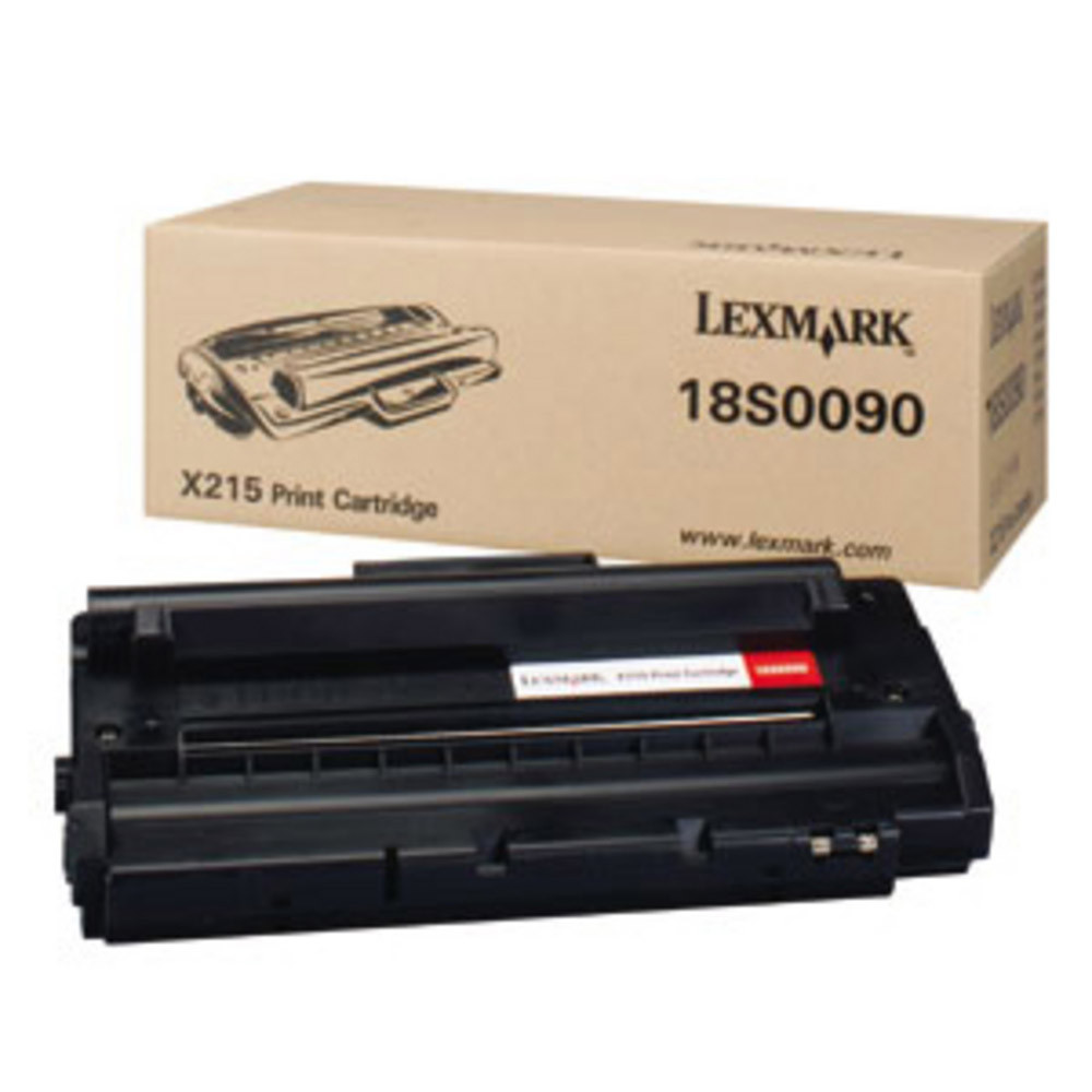 Toner Lexmark n°18S0090 noir pour imprimantes laser