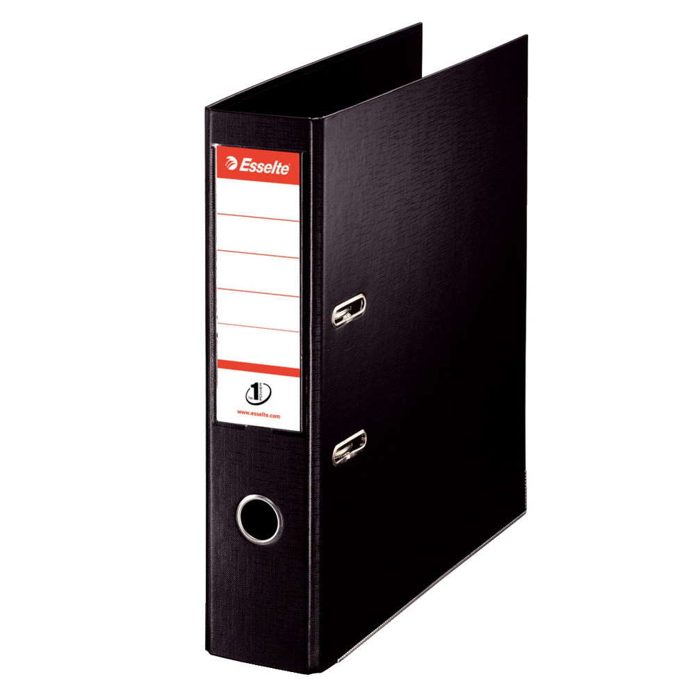 10 classeurs à levier n°1 Power coloris Noir