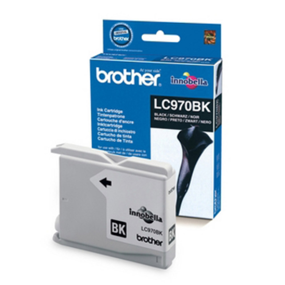 Cartouche Brother LC970BK noir pour imprimantes jet d'encre