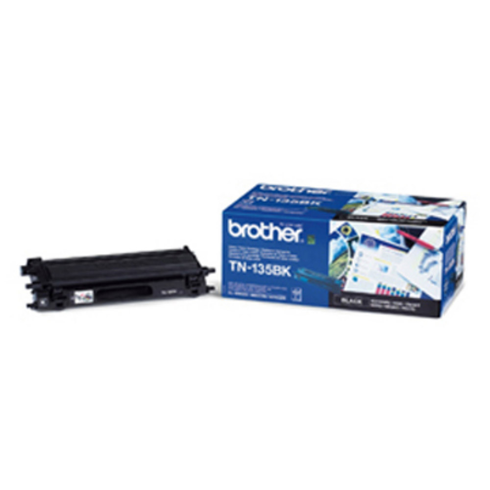Toner Brother TN 135BK noir pour imprimantes laser