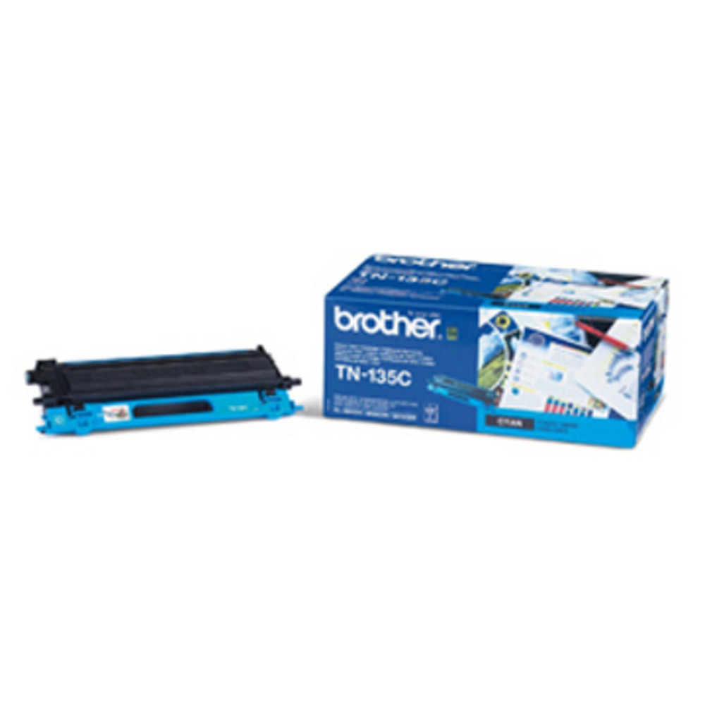 Toner Brother TN 135C cyan pour imprimantes laser