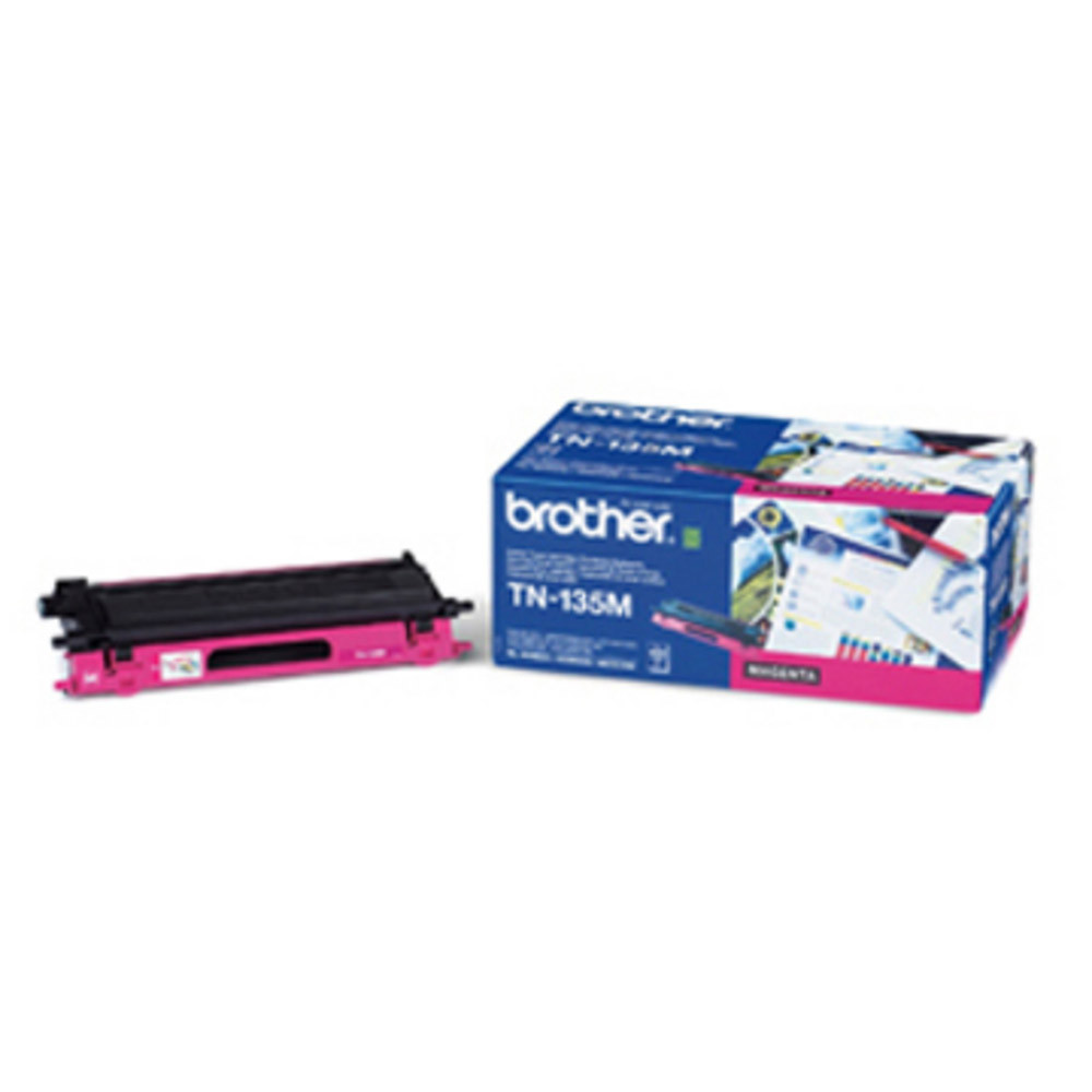 Toner Brother TN 135M magenta pour imprimantes laser