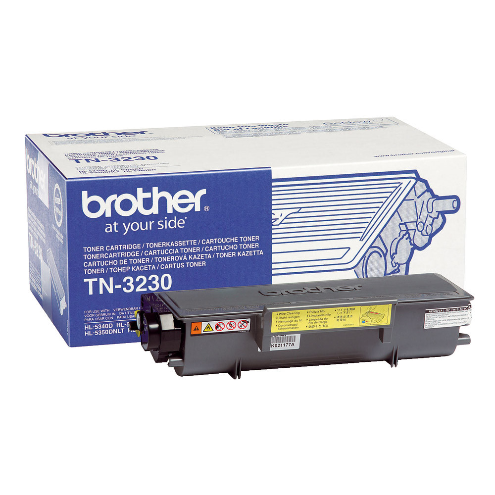 Toner Brother TN 3230 noir pour imprimantes laser