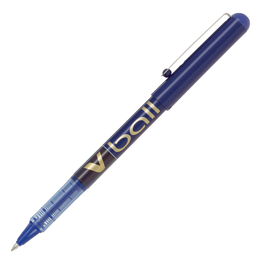 2 stylos roller V-Ball 05 pilot coloris bleu