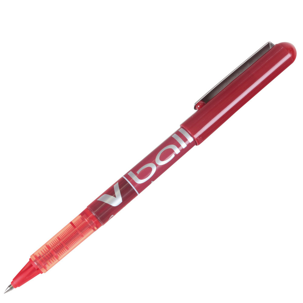 2 stylos roller V-Ball 05 coloris rouge