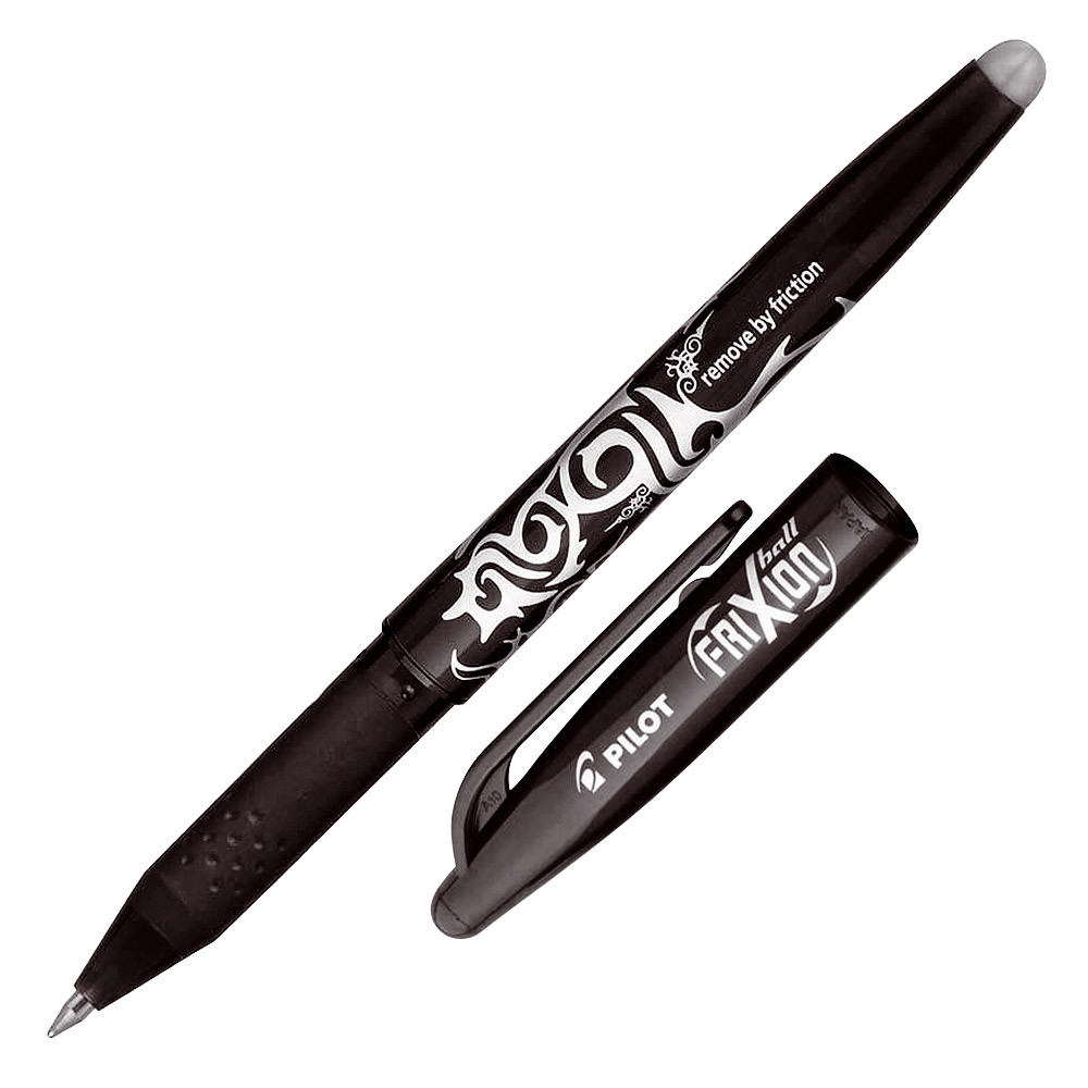 2 Stylos Rollers Frixion Ball coloris noir
