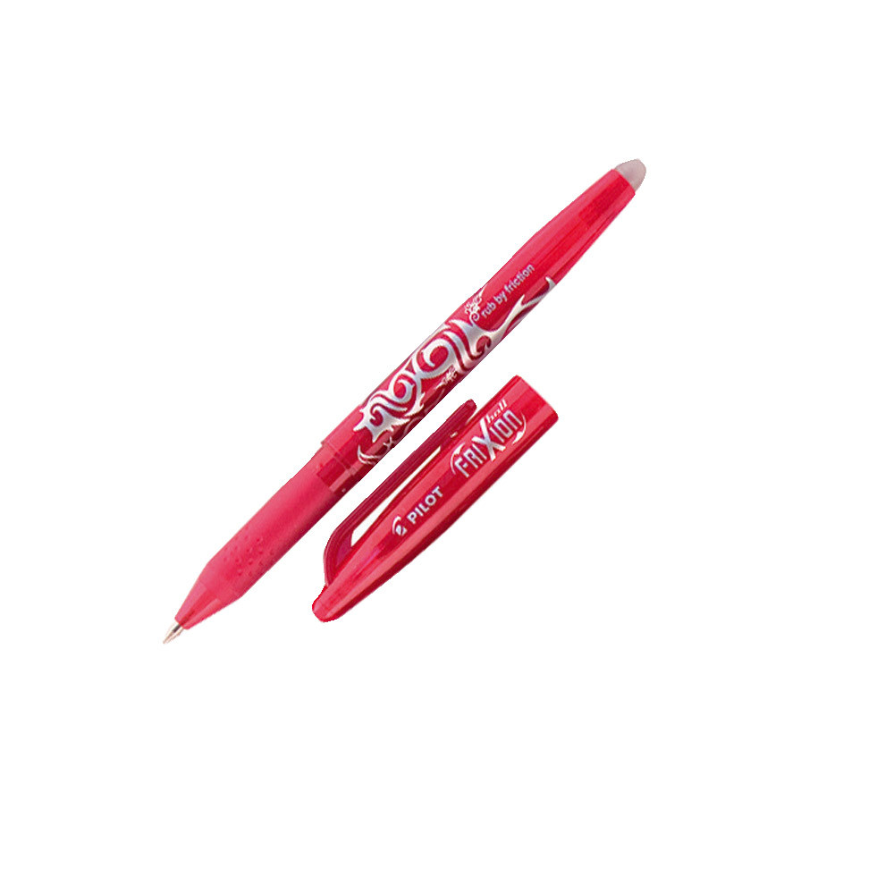 2 Stylos Rollers Frixion Ball coloris rouge