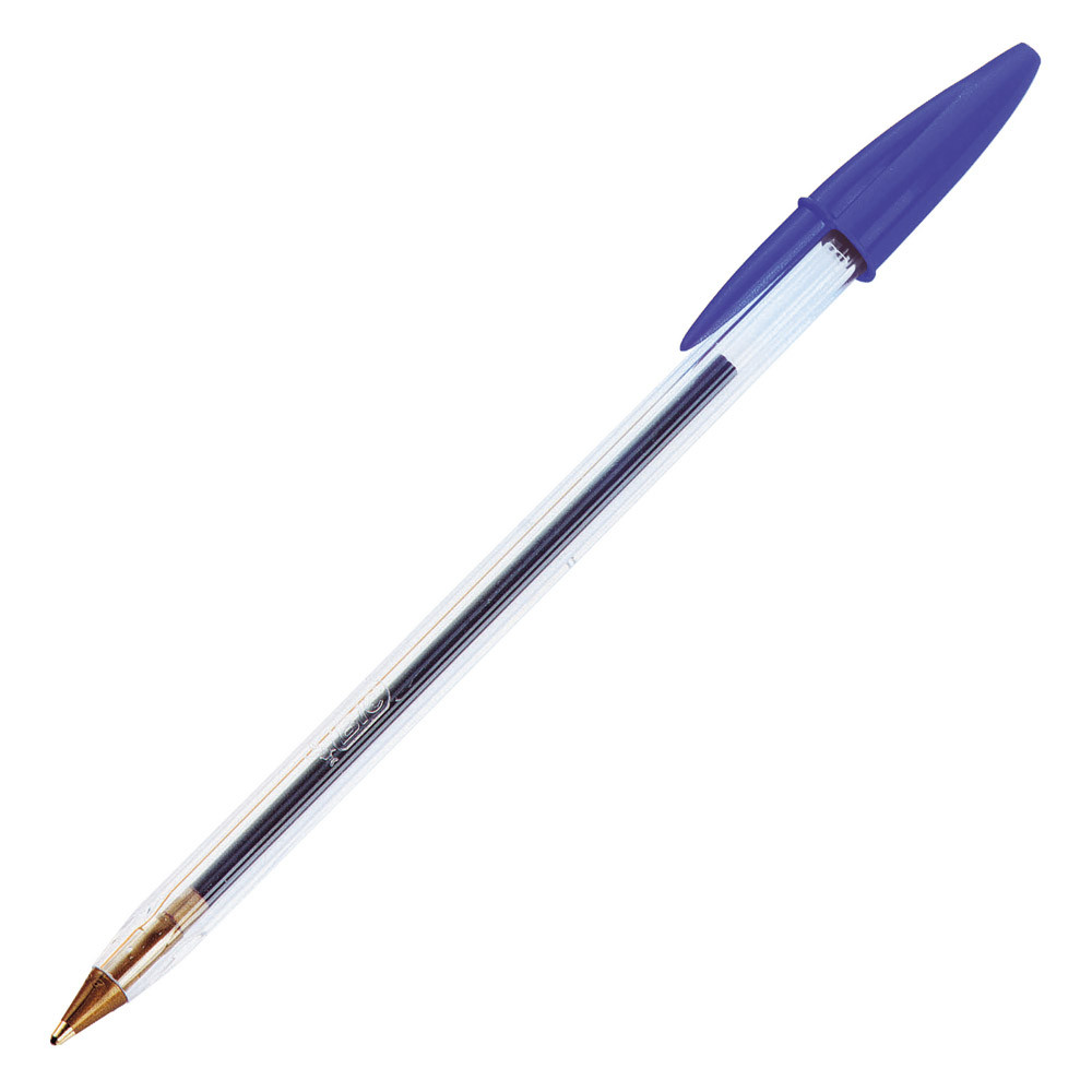 10 stylos-bille Bic® Cristal coloris bleu
