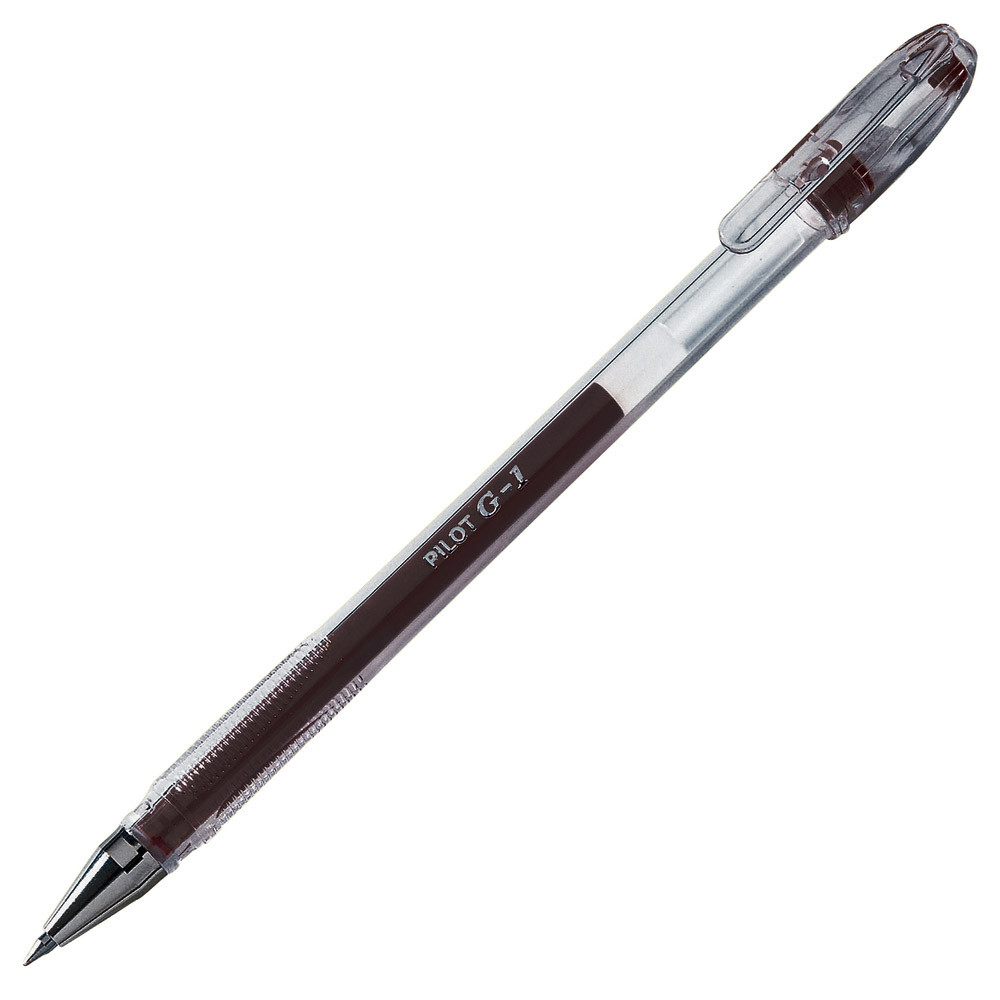 2 stylos-bille Pilot G1-05 coloris noir