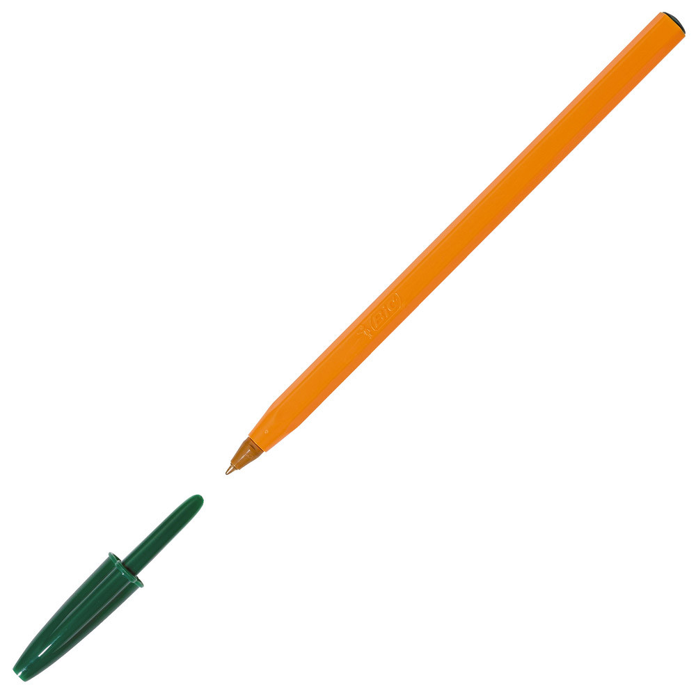20 stylos-bille Bic Orange coloris vert