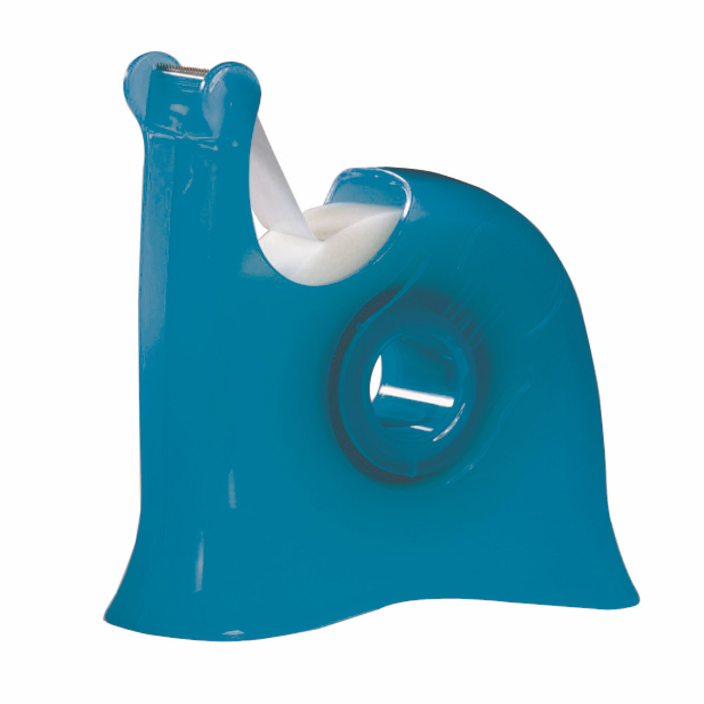 Devidoir escargot translucide bleu