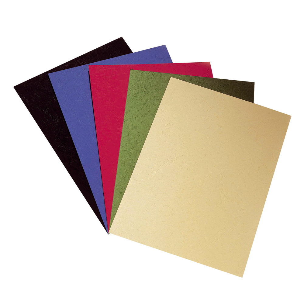 100 couvertures aspect grain cuir coloris noir