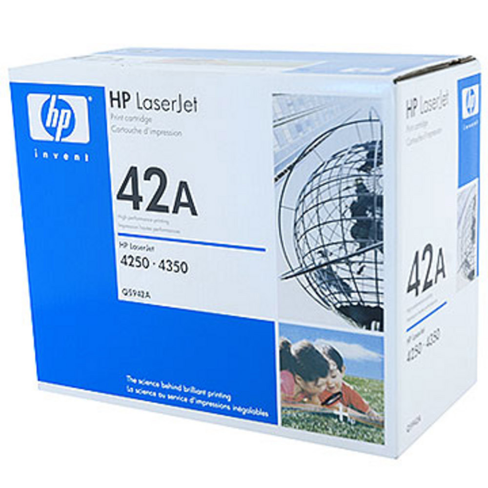 Toner HP 42A noir pour imprimantes laser
