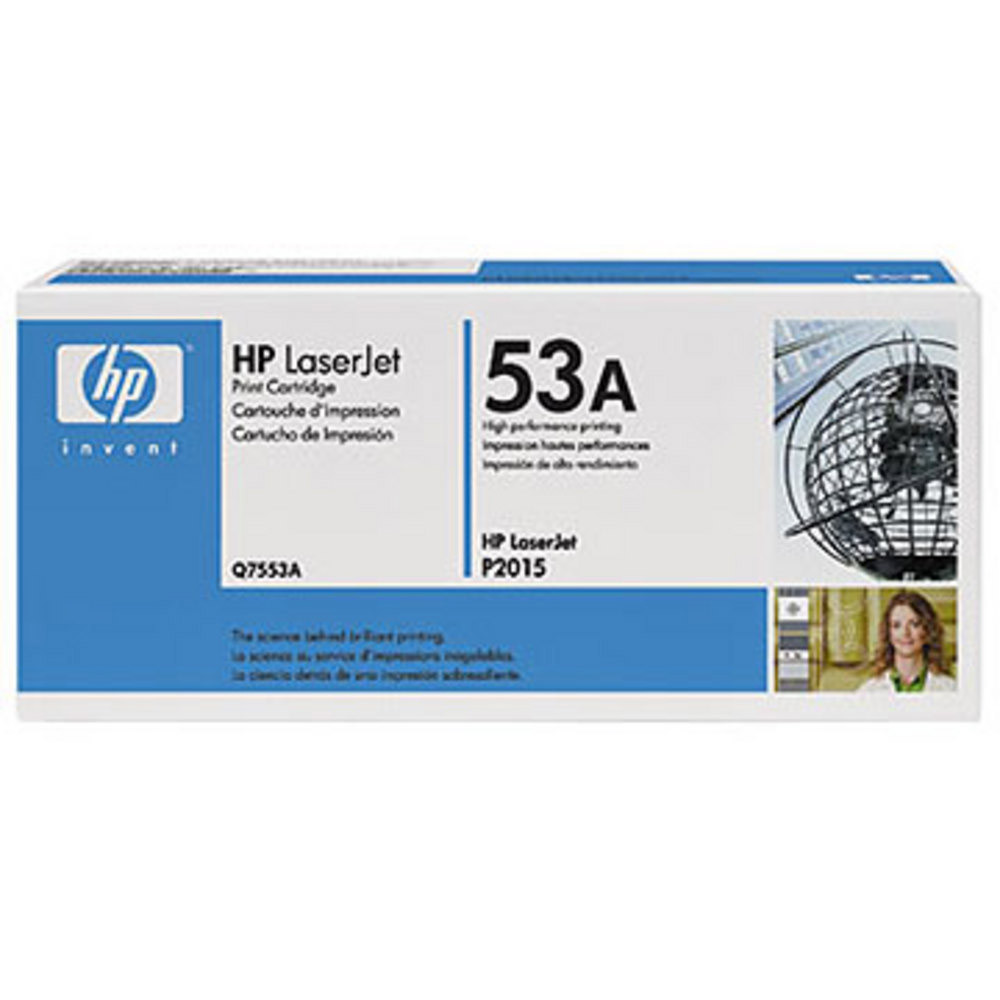 Toner HP 53A noir pour imprimantes laser