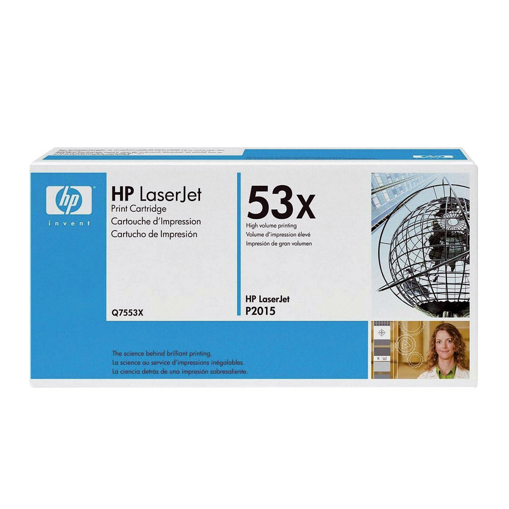 Toner HP 53X noir pour imprimantes laser