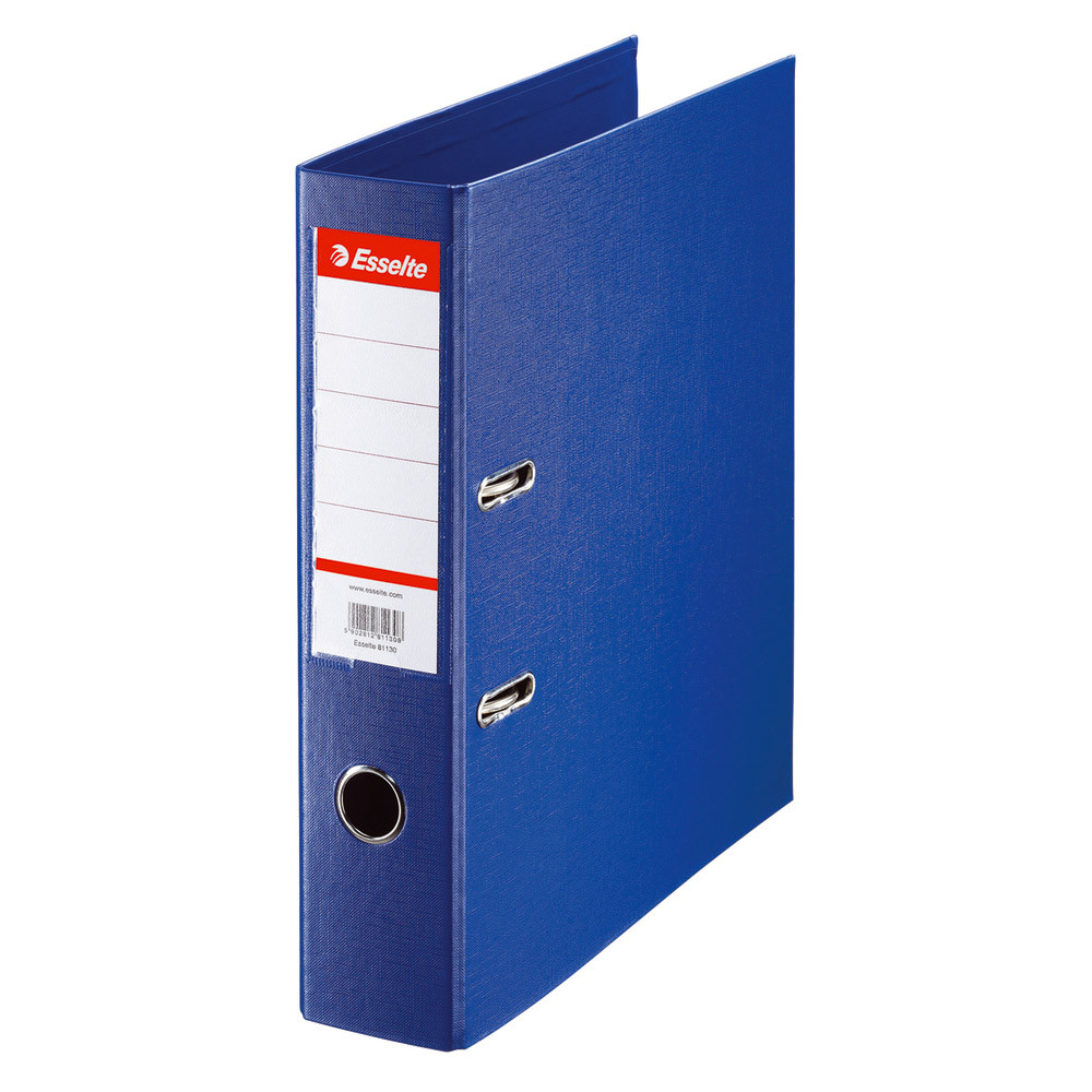 10 classeurs à levier Esselte coloris bleu