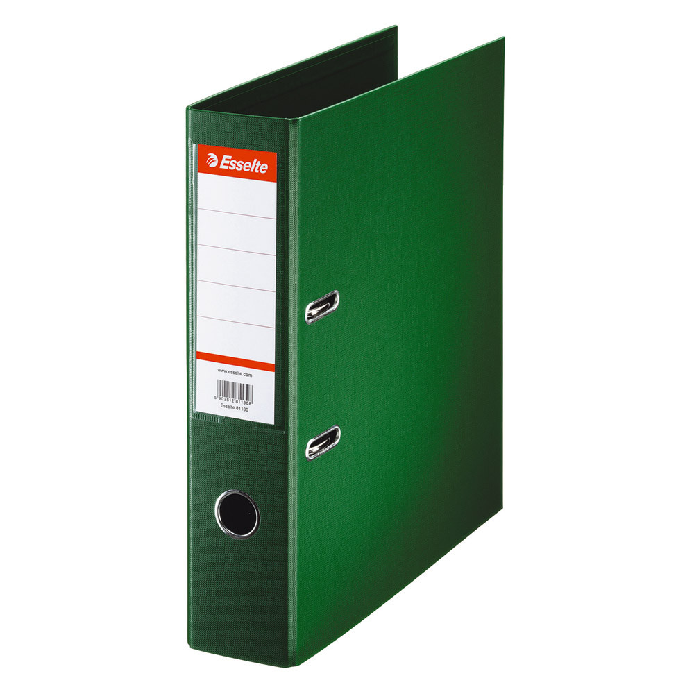 10 classeurs à levier Esselte coloris vert