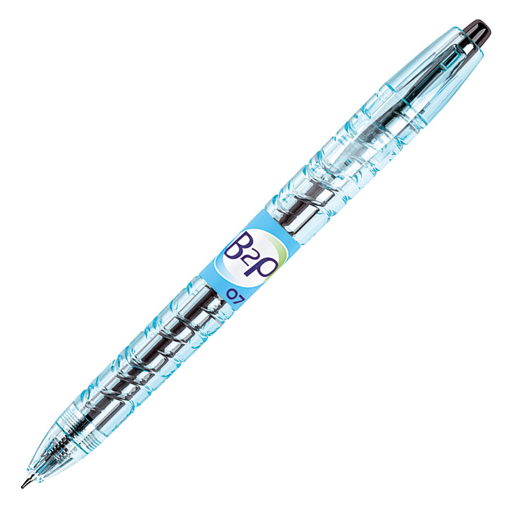2 stylos-bille Pilot Begreen B2P 07 coloris noir