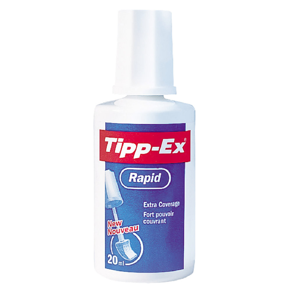 2 correcteurs liquides Rapid Tipp-Ex 20 ml