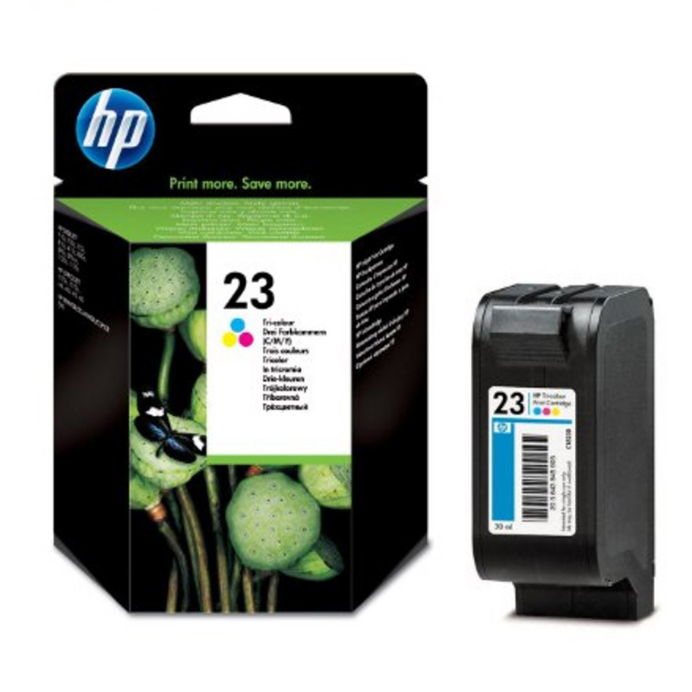 Cartouche HP 23XL couleurs (cyan, magenta, jaune) pour imprimantes jet d'encre