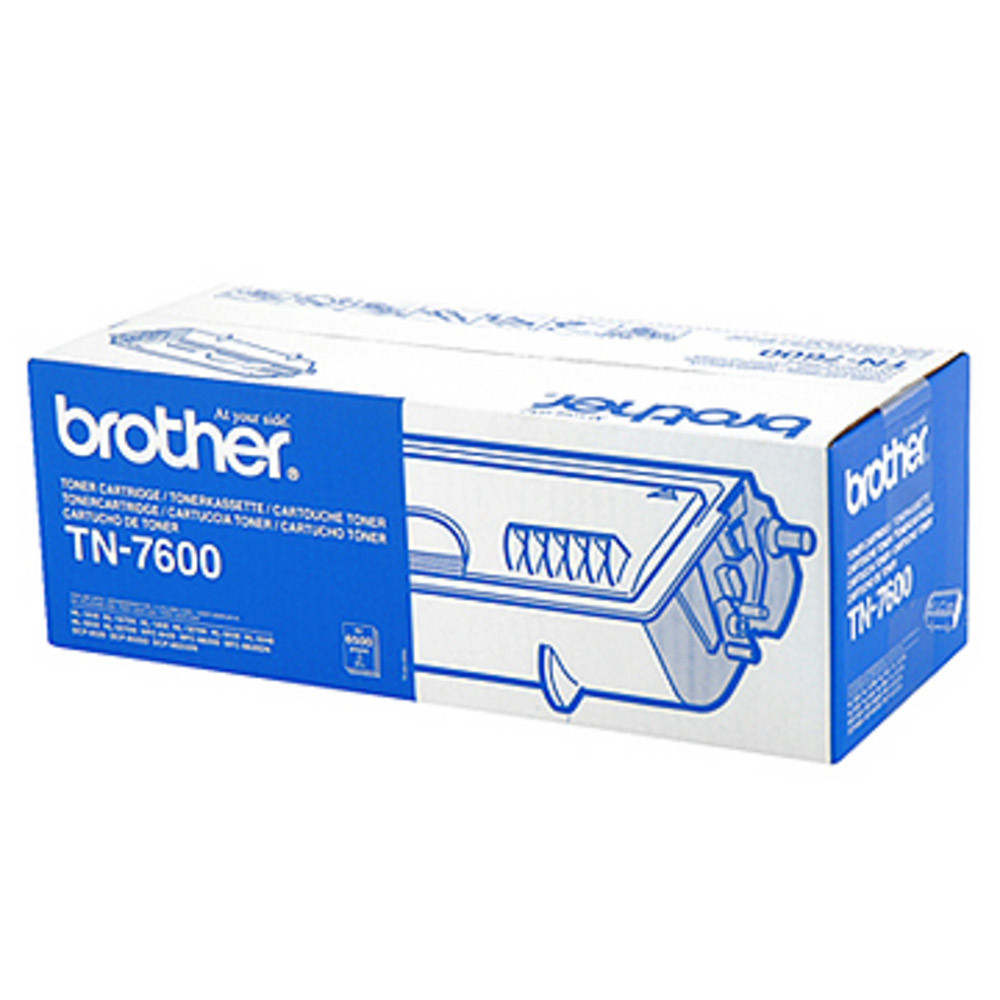 Toner Brother TN 7600 noir pour imprimantes laser