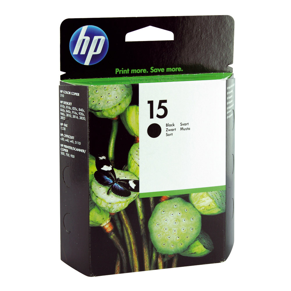 Cartouche HP 15 XL noir pour imprimantes jet d'encre